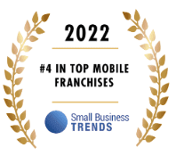 2022 Small Business Trends Top Mobile Franchises award
